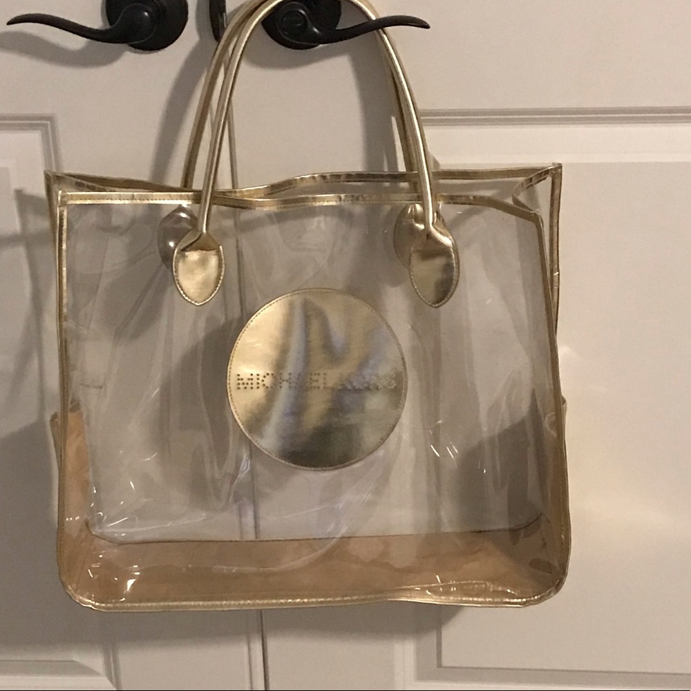 Michael Kors clear tote